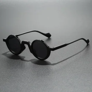Retro Round Full-Rim Small Sunglasses Unisex UV400 Outdoor