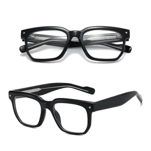 Retro Square TR90 Women’s Optical Anti Blue Light Glasses