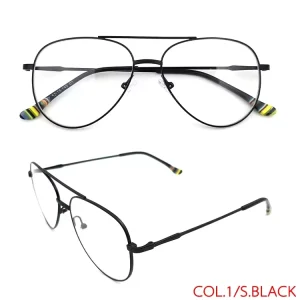 Retro Style Metal Optical Irregular High Quality Glasses Eyeglasses Frame for Unisex