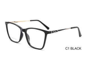 Retro TR90 Eyeglass Frames Women Eyeglasses Frames Geometric Optical Frames Ready Stock High Quality Supply Custom