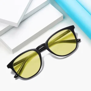 Retro TR90 Optical Frame Computer Gaming Glasses with Blue Light Blocking