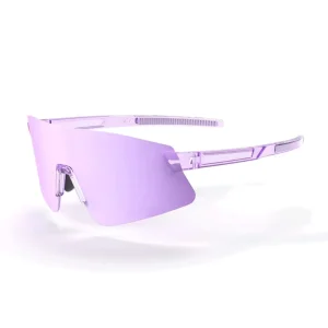 Rimless TR90 Cycling Sunglasses with UV400 Protection, Wraparound Design, Wide Lens
