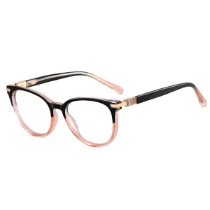 Round Anti Blue Light Glasses Trendy Optical Eyeglasses Fashion Women Eyewear