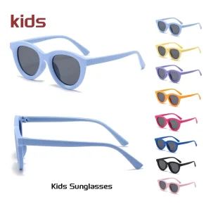 Round Frame Promotional UV400 Kids Sunglasses Cute Lovely Party Favors Bulk Eyewear Gafas Beach Sunglasses Boys Girls