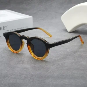 Round Frame UV400 Retro Sunglasses for Men and Women