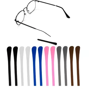 Round-Hole Anti-Slip Eyeglass Sleeve for Glasses and Sunglasses