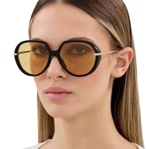 Round Metal Frame Sunglasses New Style Fashionable Women’s Sunglasses Trendy Style Customized Logo
