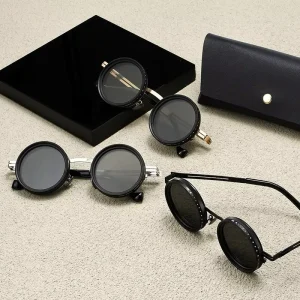 Round Outdoor Polarized Sunglasses Lunettes De Soleil Manufacturer Supplier Factory Adjustable Filter Tint Adjustment Sunglasses