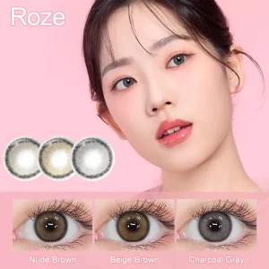 Roze Natural Colored Prescription Contact Lenses