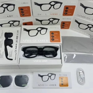 S3 Ultra AI Smart Glasses with 5MP Camera 1080P Video Recording WiFi AI Translation Outdoor Sunglasses