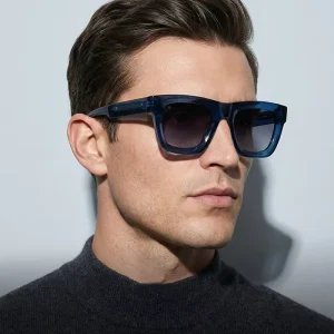 S32235 Square Retro Polarized Acetate Sunglasses for Men and Women Manufacturer