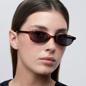 S3602 Luxury Bio Based G850 Thin Metal Cat Eye Sunglasses For Women Men Vintage Designer CP Temples Eyewear