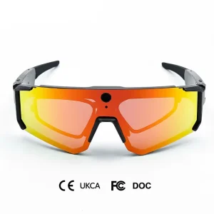 SANVNET SNT SOLIS Smart Camera Glasses Women Men Outdoor Cycling Sunglasses Video Recording Sport Wearable Audio Eyewear