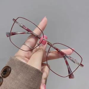 SF-G002 High Quality Cat-Eye Metal Eyeglass Frames Optical Frames Metal Spectacle Frames for Women