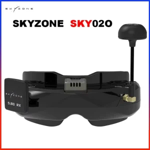 SKYZONE SKY02O FPV Goggles with Dual Language Support Built in New Integrated Receiver OLED Screen