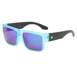 SPY Fashion Big Frame One Piece Women and Men Sunglasses Customized Cycling Run Fishing Brand Sports Sunglasses