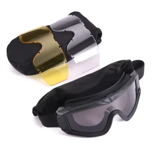 Safety Outdoor Training Anti Fog Wind and Sand Protective Motorcycle Cycling Ski Mountain Sports Tactical Goggles