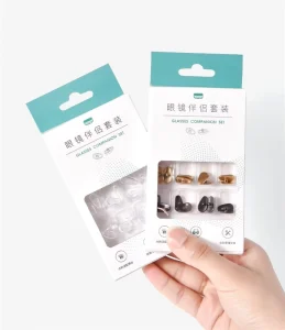 Screw-In Glasses and Sunglasses Nose Pads Set with Screws