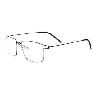 Screwless Titanium Alloy Optical Eyeglass Frames for Men and Women, Prescription