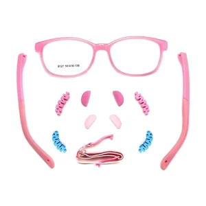 Selling Soft Silicon Child Kids Clip on Eyewear Optical Frames Eyeglasses