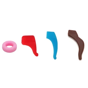 Silicone Anti-slip Ear Hooks Glasses Retainer Elastic Eyeglasses Sunglasses Use Fixed Design Large Medium Small Sizes