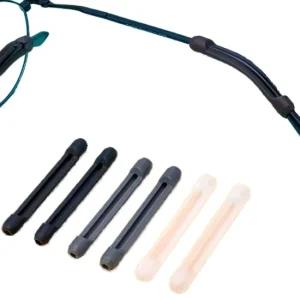 Silicone Eyewear Retainer Sleeves for Eyeglass Temple Tips