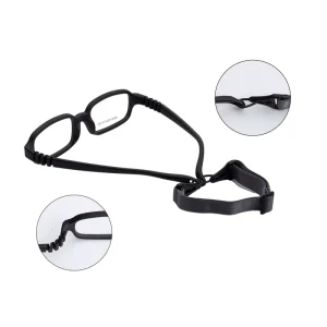Silicone Kids Eyeglass Frames with Elastic Strap