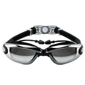 Silicone Racing Anti-fog Waterproof Electroplated HD Lens Professional Swim Eyewear for Adults Swimming Goggles