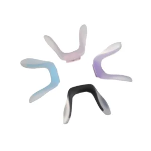 Silicone Saddle-Style One-Piece Nose Pads for Glasses Colorful Soft Non-Slip