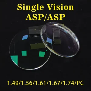 Single Vision Optical Lens for Eyeglasses HMC Coating