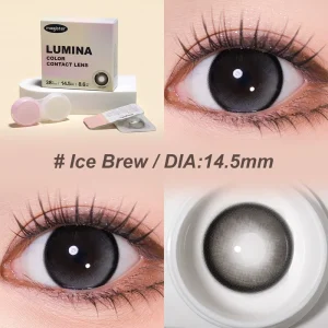 Six-Month Soft Contact Lenses Big Eye Prescription 0.00 to 8.00