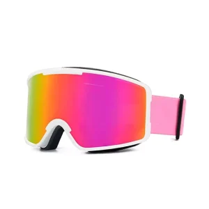 Ski Goggles Anti-fog Mirror Lenses Snowboard Safety Glasses Polarized Snow Sport Glasses
