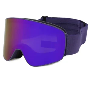 Ski Goggles Magnetic Lens TPU Frame HD Anti-Fog Snow Sports Glasses Snowboard Safety Eyewear Custom Logo Outdoor Activity