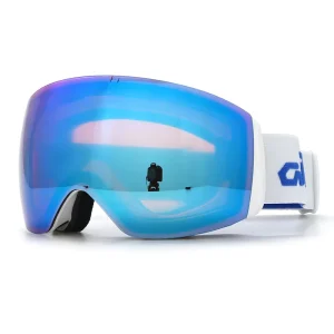 Ski Goggles Over OTG Glasses Snowboard Safety Glasses Polarized Anti Fog Skiing Google Snow Sunglasses Red Blue pink purple Lens