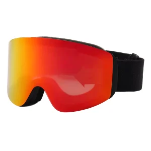 Ski Goggles with Large Cylinder Frame and Anti-Fog Lens
