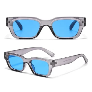 Small Frame Square Retro Sunglasses with UV Protection