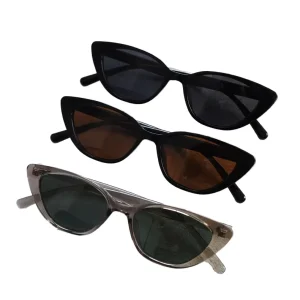 Small Oval TR90 Cat-Eye Sunglasses with Polarized TAC Lenses UV400