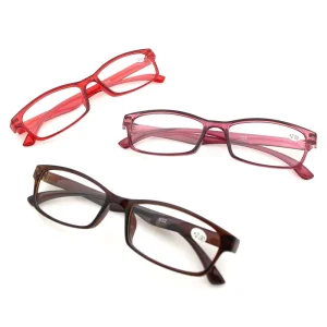 Small Plain Color Reading Glasses Slim Presbyopic Glasses Simple Reading Glasses for Granny