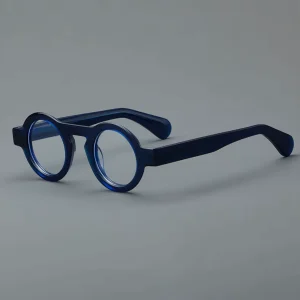 Small Round Handmade Acetate Optical Eyeglass Frame for Men and Women