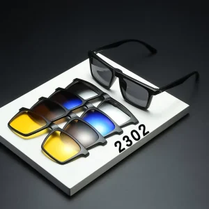 Small Square Cat-Eye Sunglasses UV400 for Men and Women