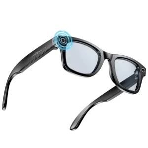 Smart AI Glasses with 4K HD Camera Dual Noise Reduction Microphones Integrated Smart Glasses Function Gafas Con Camara