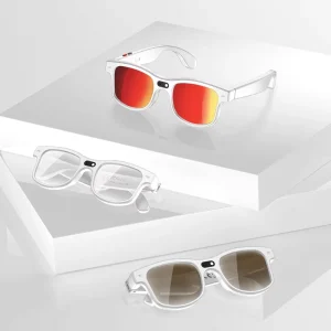 Smart Audio Glasses with HD Phone Calls and AI Language Translation