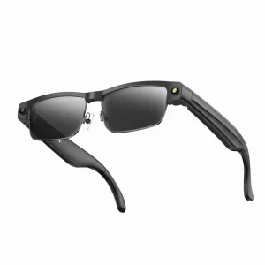 Smart Bluetooth Photochromic Glasses Bluetooth Calls Music Playback 8MP Camera Photo and Video Real-Time Translation
