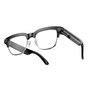 Smart Glasses with Camera IPX4 Waterproof Open Ear Audio Smart Eyeglasses Support WiFi & APP Control