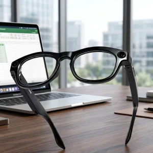 Smart Glasses with Camera Voice Control AI Translator Eyewear Waterproof Sports Glasses for Men and Women