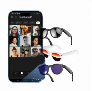Smart Sunglasses with AI Translation, 8MP Camera, Video Recording and Wireless Phone Calls