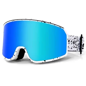 Snow Sports Eyewear UV400 Protection Ski Goggles Mirror Transparent Lens PC Frame Snowboard Safety Glasses