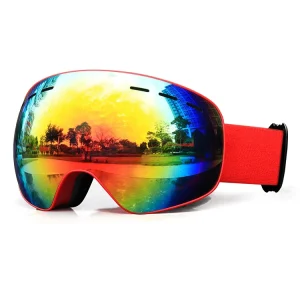Snow Sports Ski Goggles UV400 Polarized Multi-Color Lenses Vent Foam Snowboard Glasses