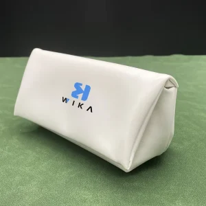 Soft PU Leather Magnetic Folding Eyewear Case for Travel