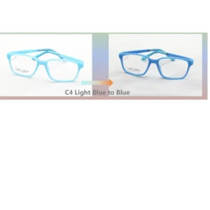 Soft Silicon Funny Changeable Color Kids Eyeglasses Eyewear Optical Frames Glasses for Children